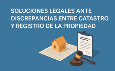 Soluciones legales ante discrepancias entre Catastro y Registro de la Propiedad